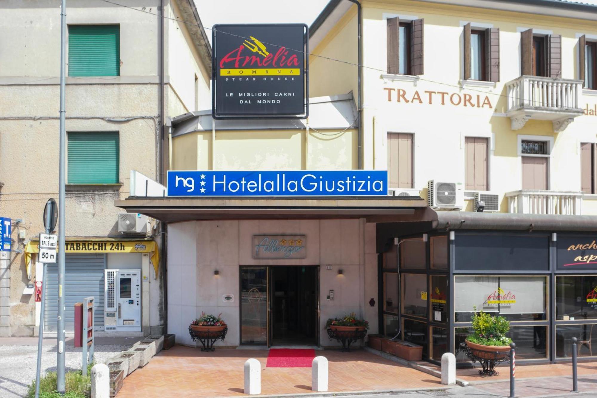 Hotel Alla Giustizia เมสเตร ภายนอก รูปภาพ